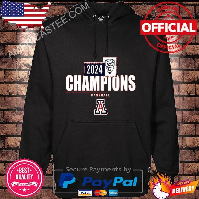 2024 pac-12 baseball regular season champions Arizona wilDcats shirt