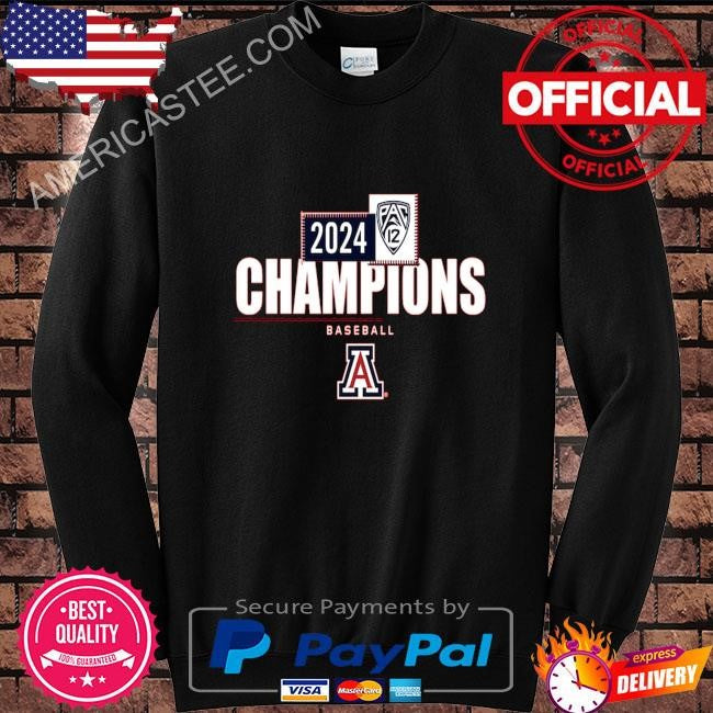 2024 pac-12 baseball regular season champions Arizona wilDcats shirt