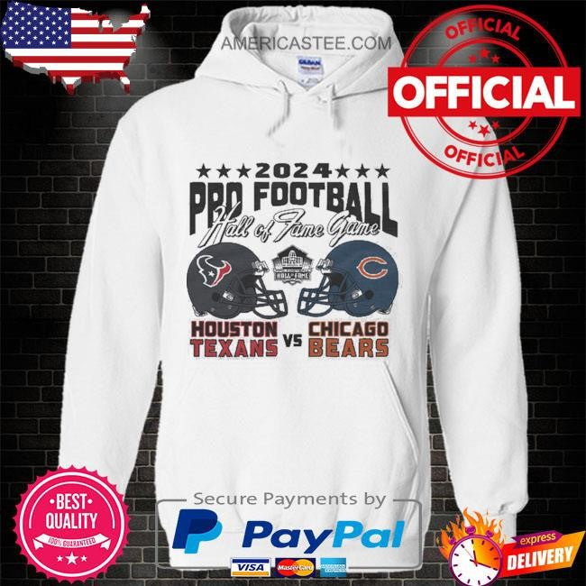 2024 pro football hall of fame game texans vs bears shirt