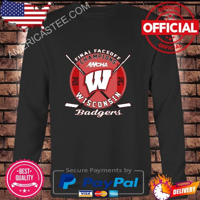 2024 wcha women’s hockey conference tournament champions Wisconsin badgers shirt