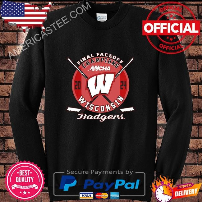 2024 wcha women’s hockey conference tournament champions Wisconsin badgers shirt