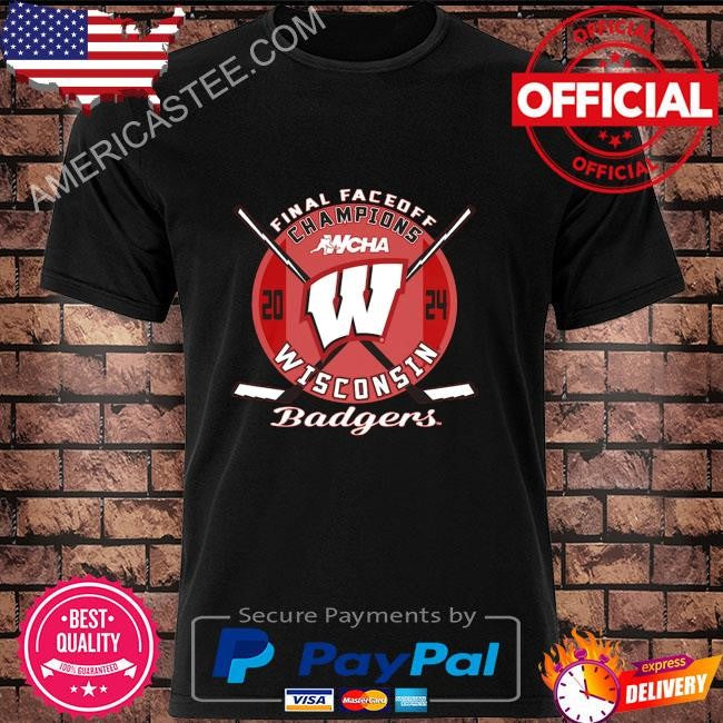 2024 wcha women’s hockey conference tournament champions Wisconsin badgers shirt