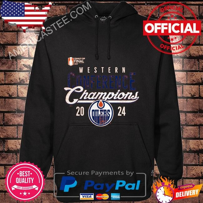 2024 western conference champions Edmonton oilers tri-blend shirt