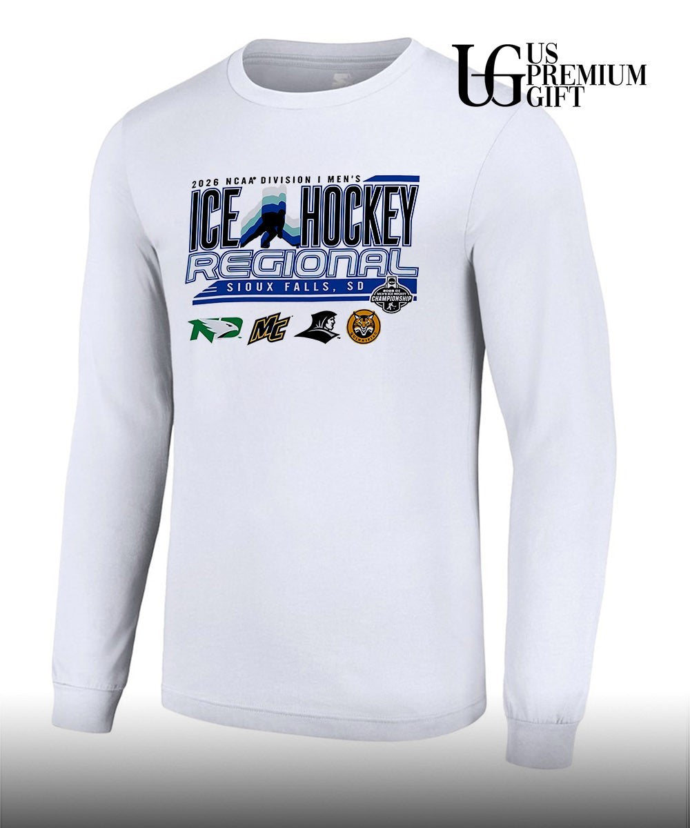 2026 NCAA Division I Men’s Ice Hockey Regional Sioux Falls shirt