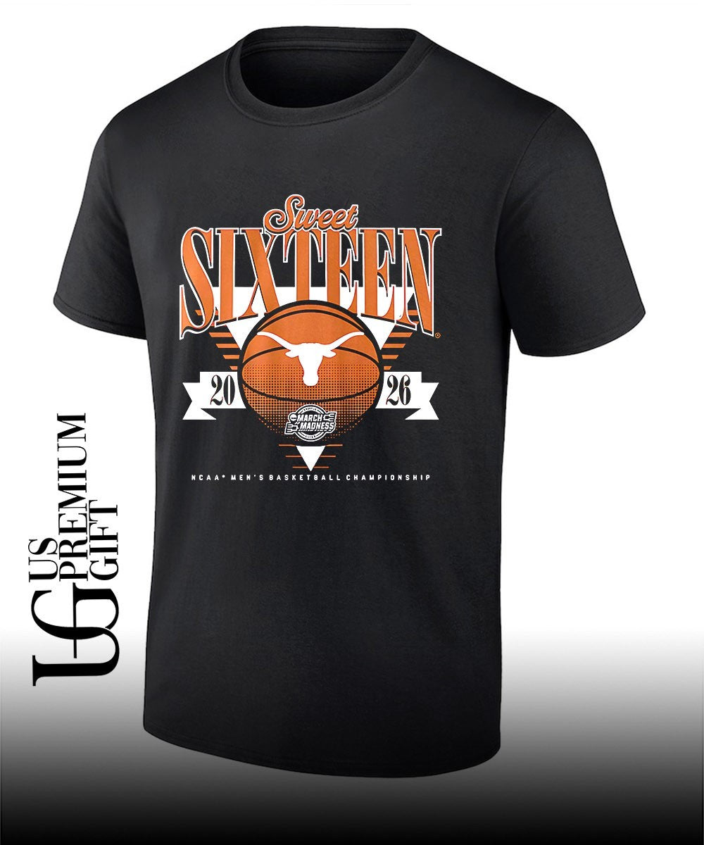 2026 NCAA March Madness Sweet Sixteen Texas Longhorns Men’s basketball Championship shirt