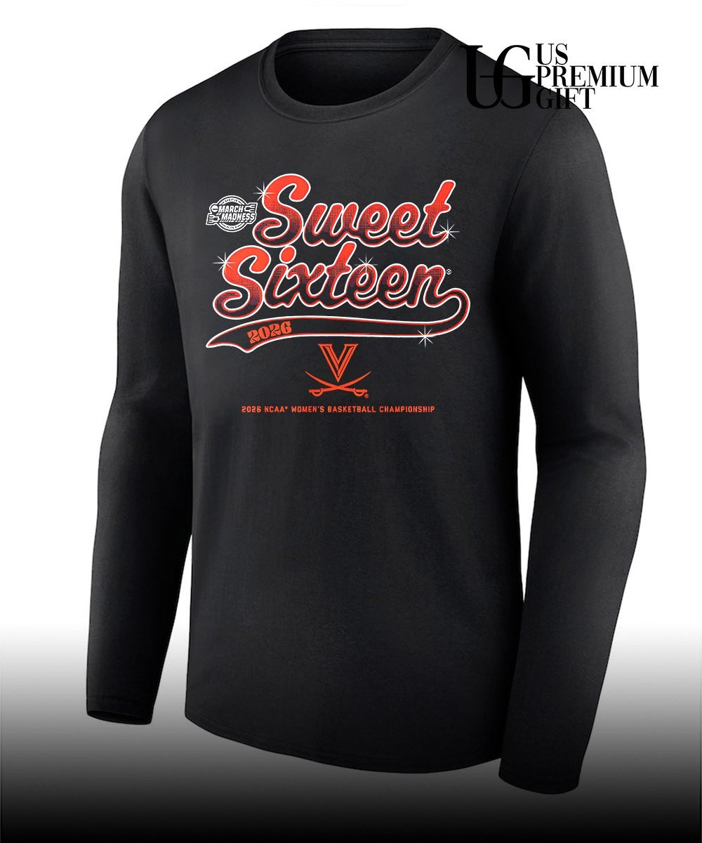 2026 NCAA March Madness Sweet Sixteen Virginia Cavaliers Women’s basketball Championship shirt