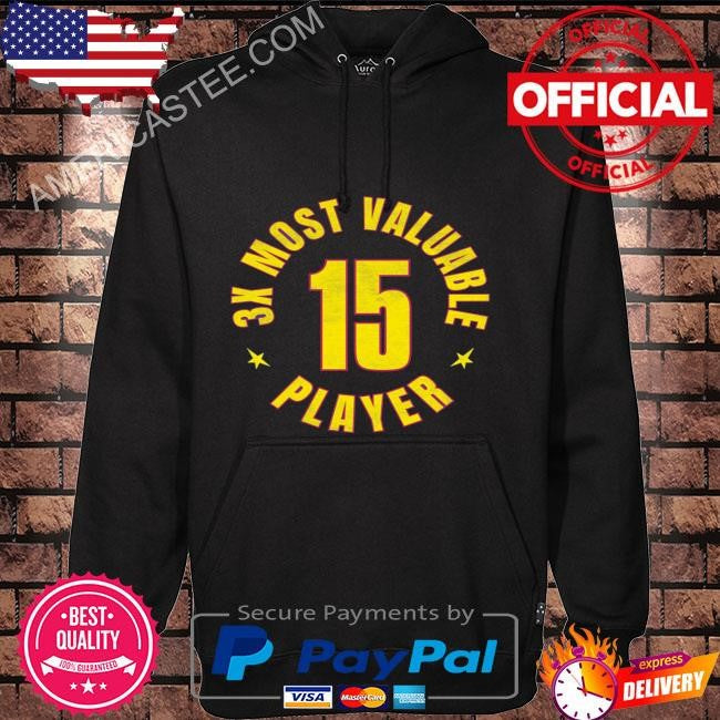 3x mvp most valuable player shirt