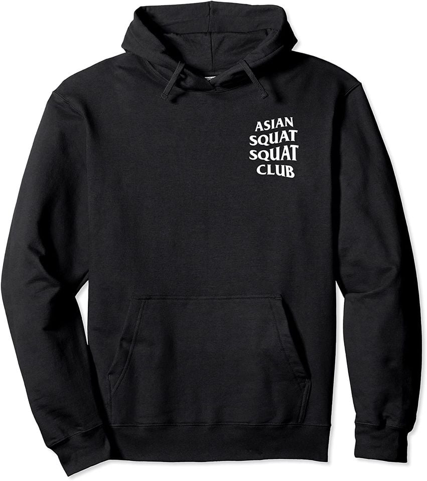Asian Squat Hoodie for Proud Asians