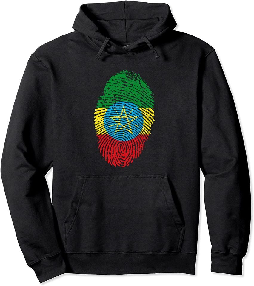 Ethiopia TShirt Ethiopian Flag Pullover Hoodie