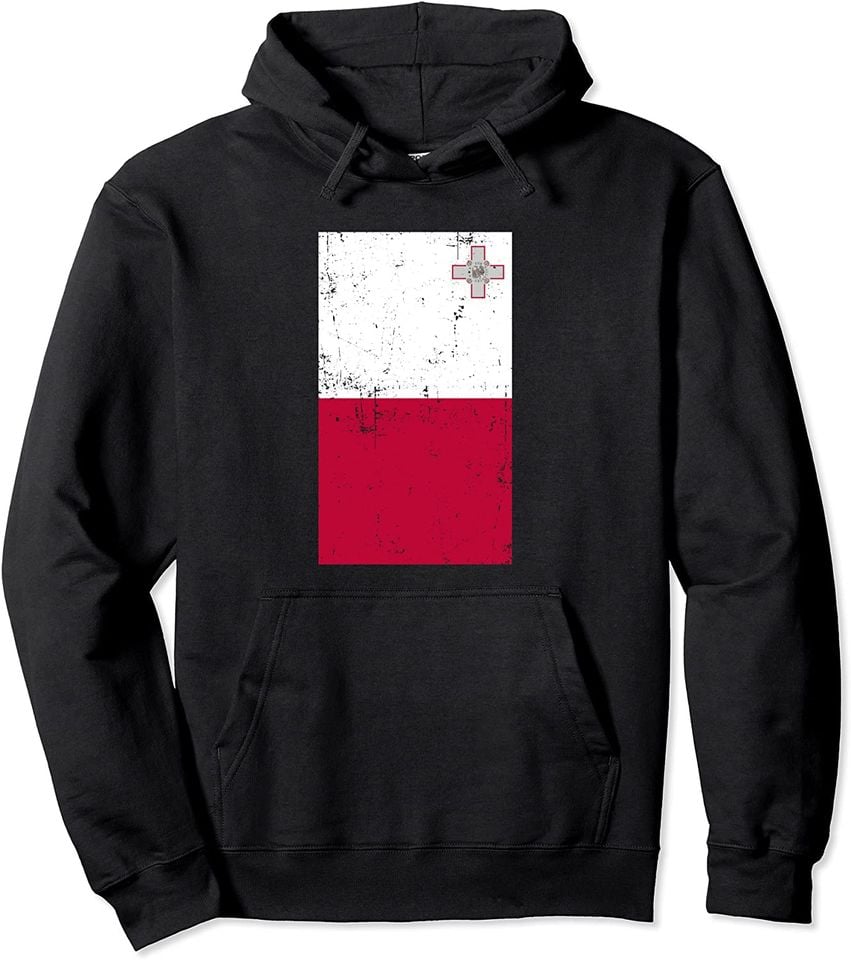 Republic of Malta Europe Valletta Pullover Hoodie