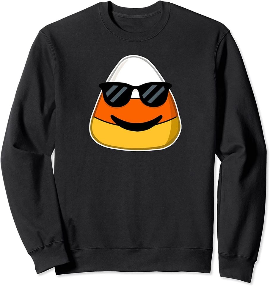 Candy Corn cartoon funny Cool Candy Corn cartoon Sweatshirt