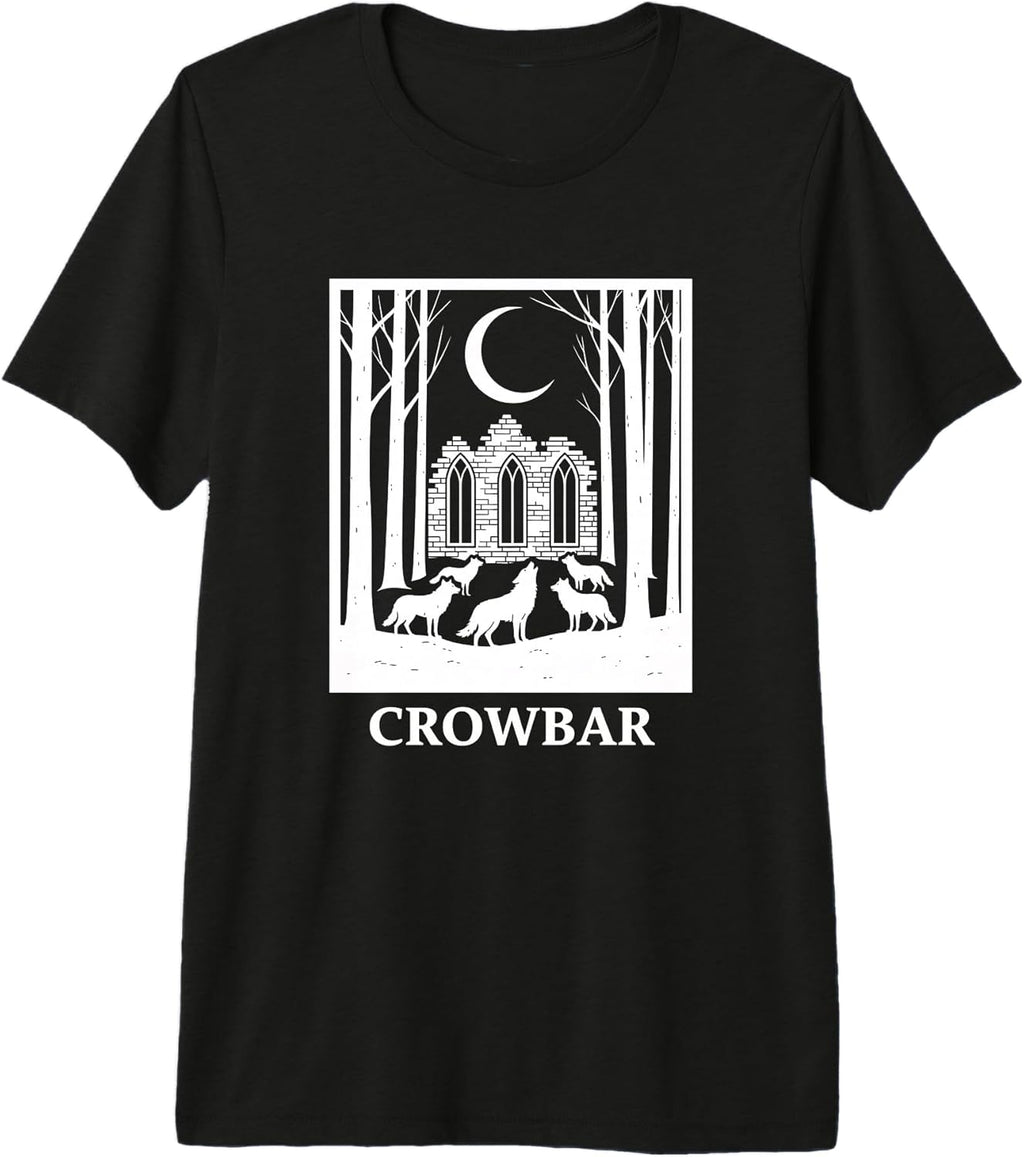 Nature Outdoors Moon Forest Funny Crowbar