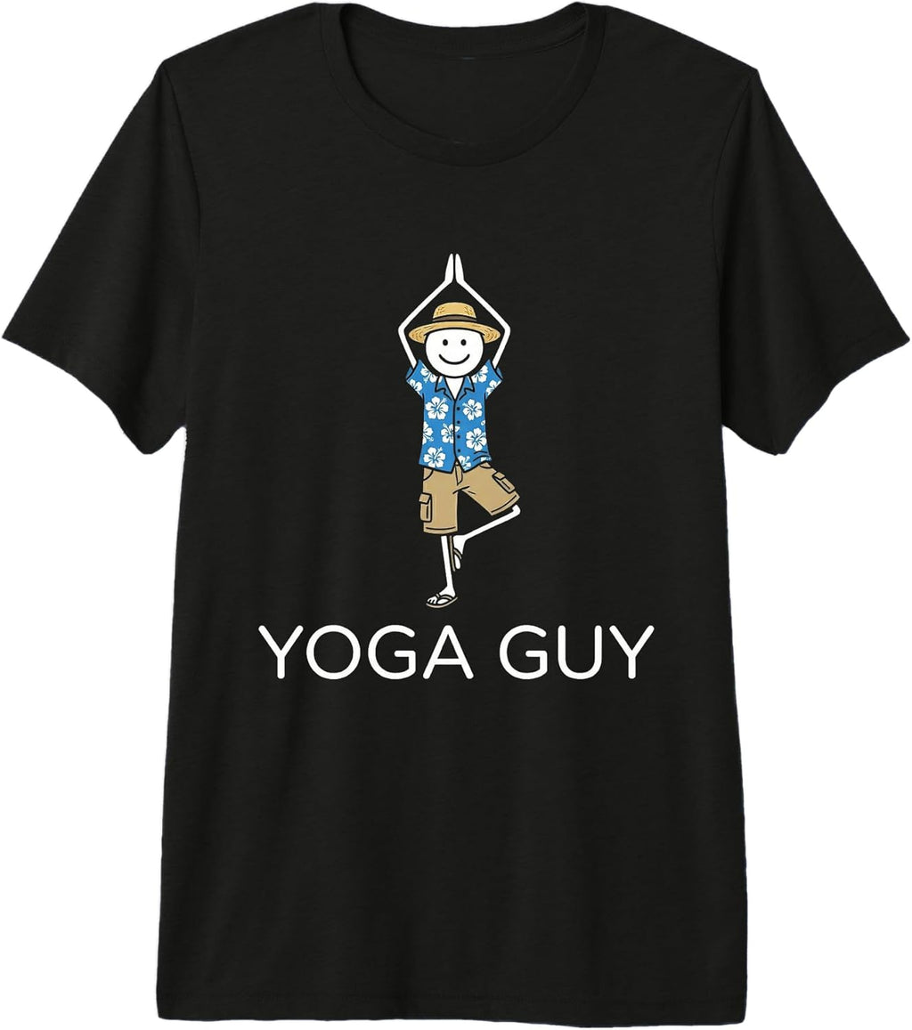 Funny Yoga Guy Meditation