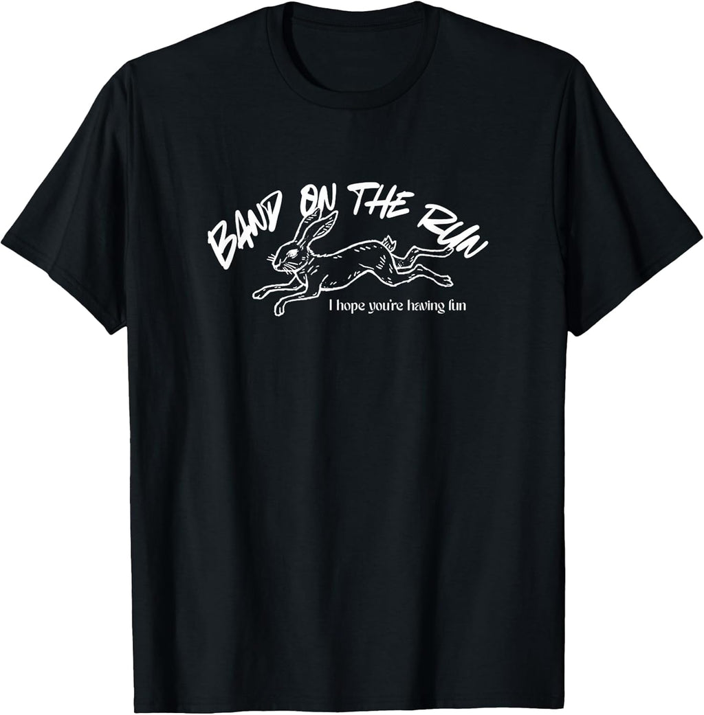 Vintage Band On The Run Funny Music Band Rock