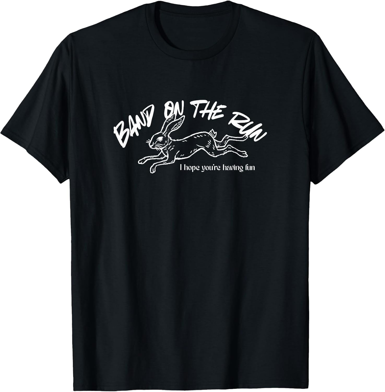 Vintage Band On The Run Funny Music Band Rock