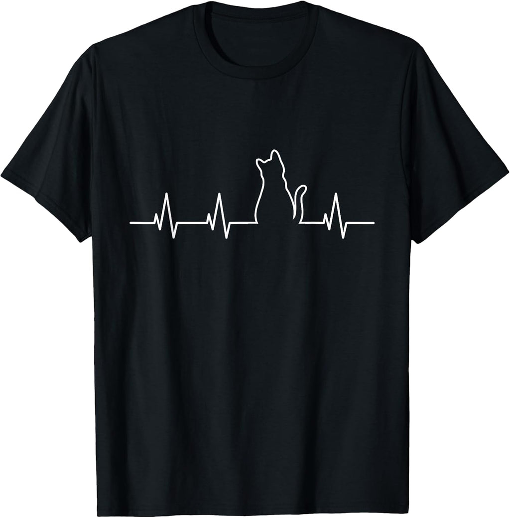 Cat Heartbeat T-Shirts