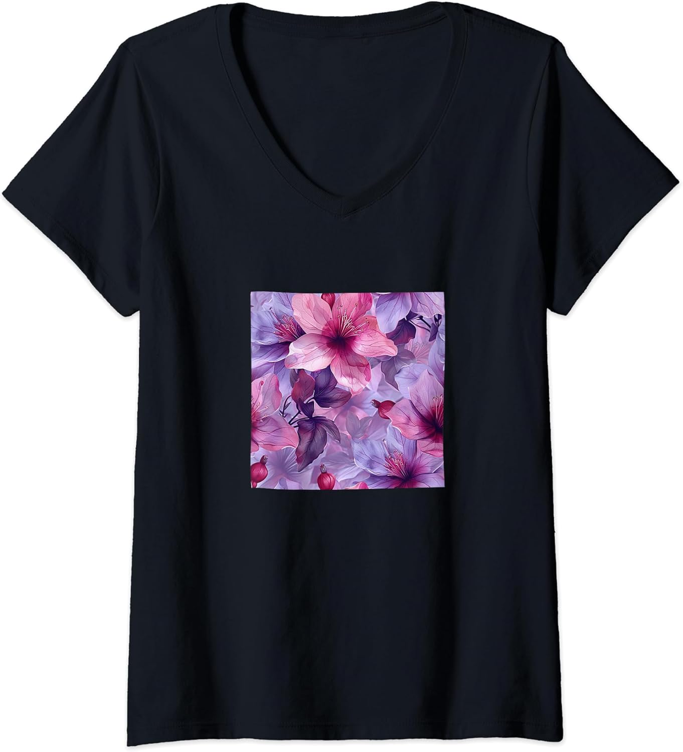 Fuchsia Flower Pattern Merch