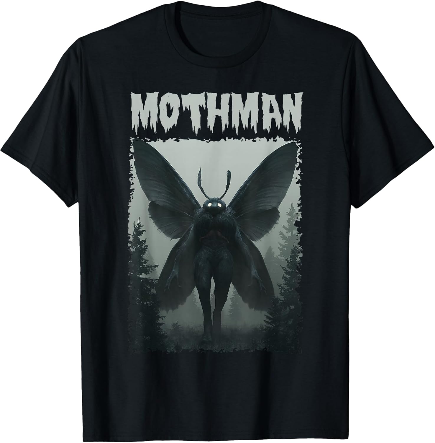 Vintage Mothman Cryptid Creature
