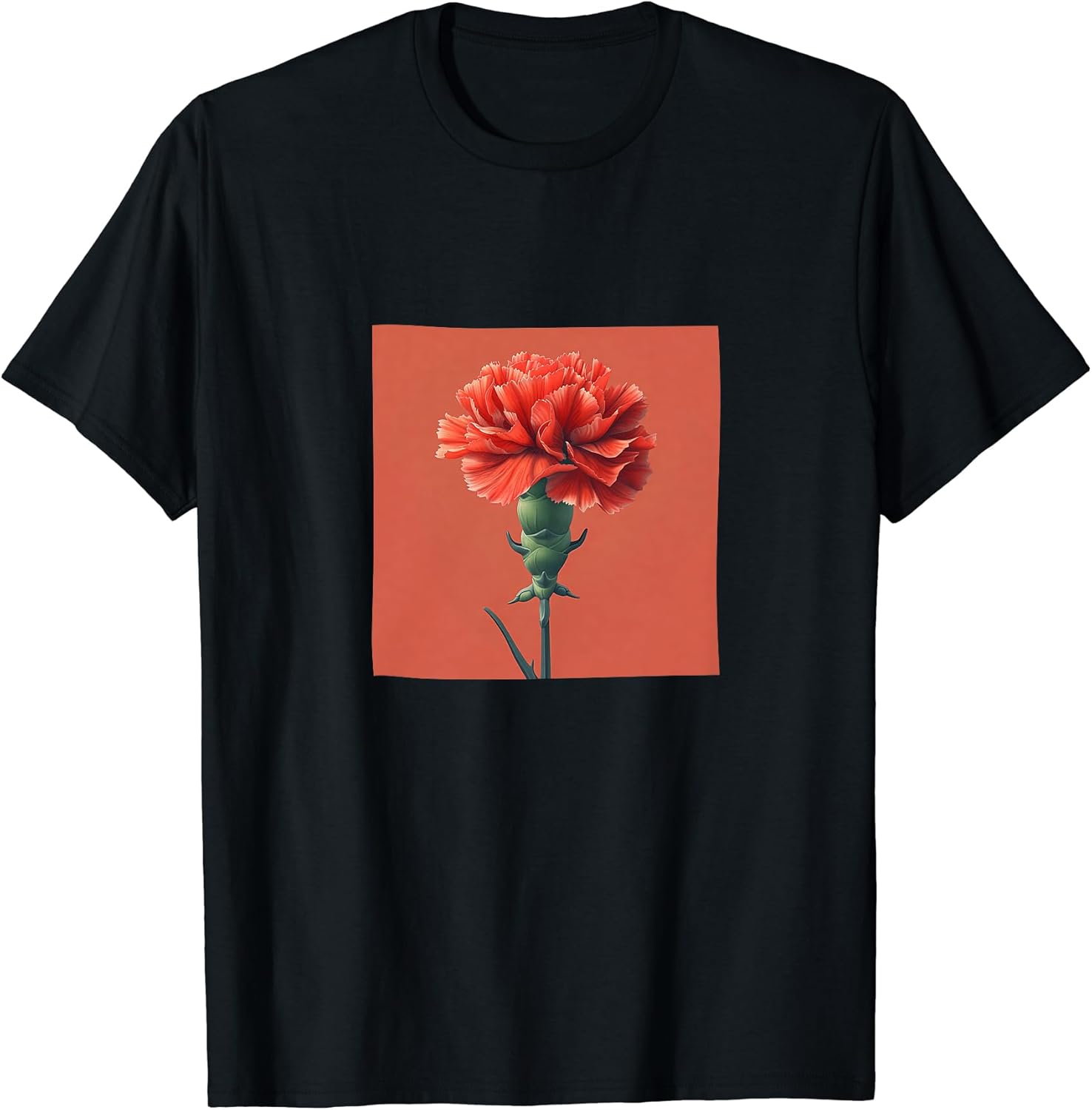 Carnation Flower Cottagecore Merch