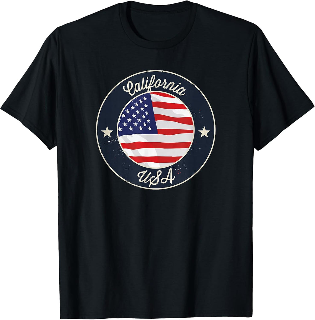California US Flag Merch