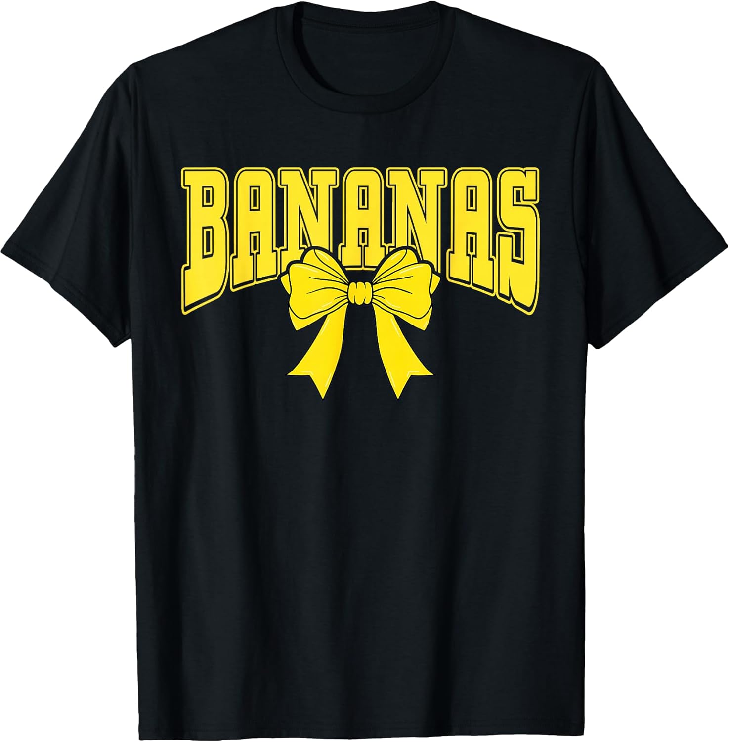 Bananas Coquette Bow Tee
