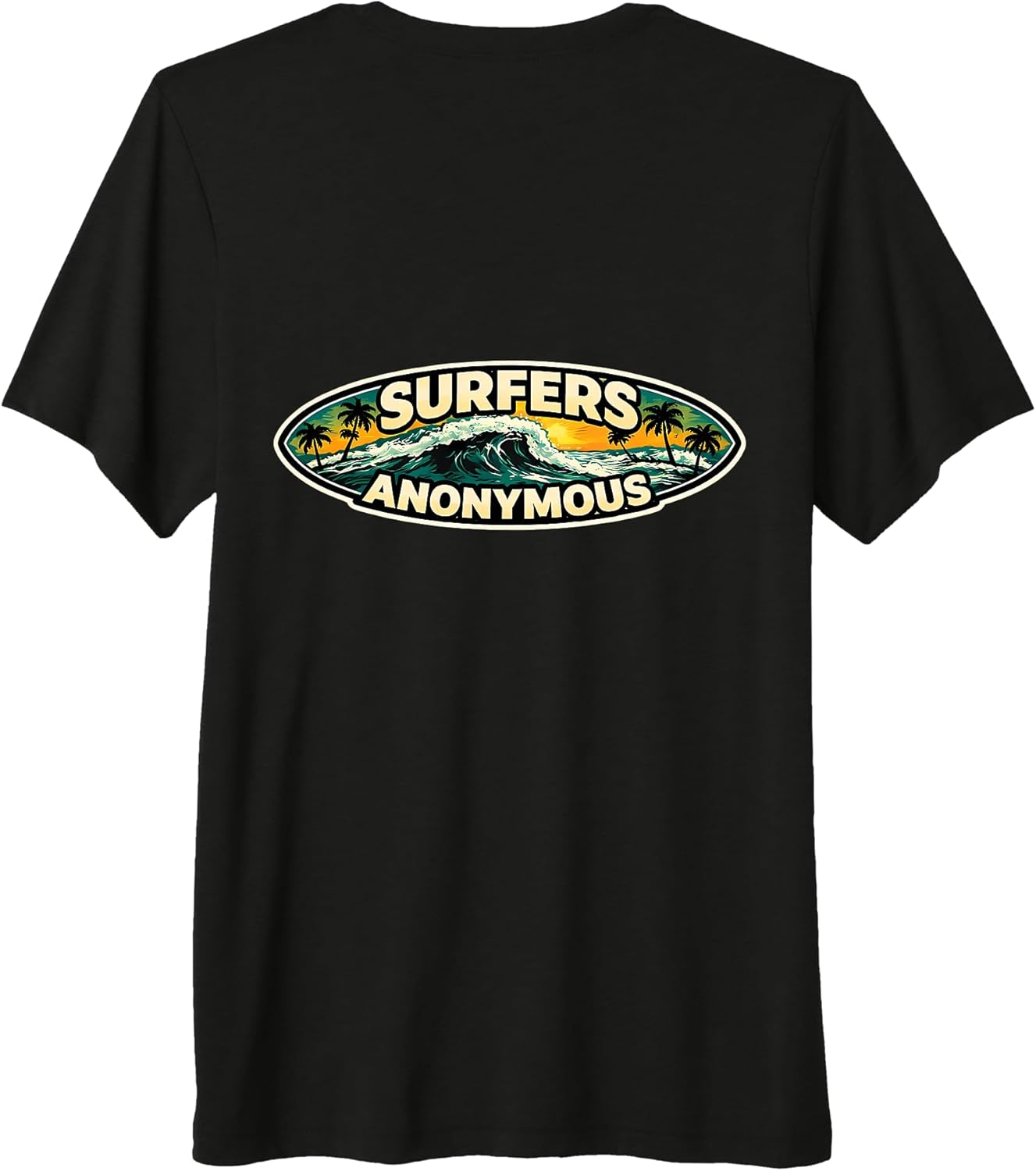 Surfers Anonymous Addicted To Surfing Lover Merch