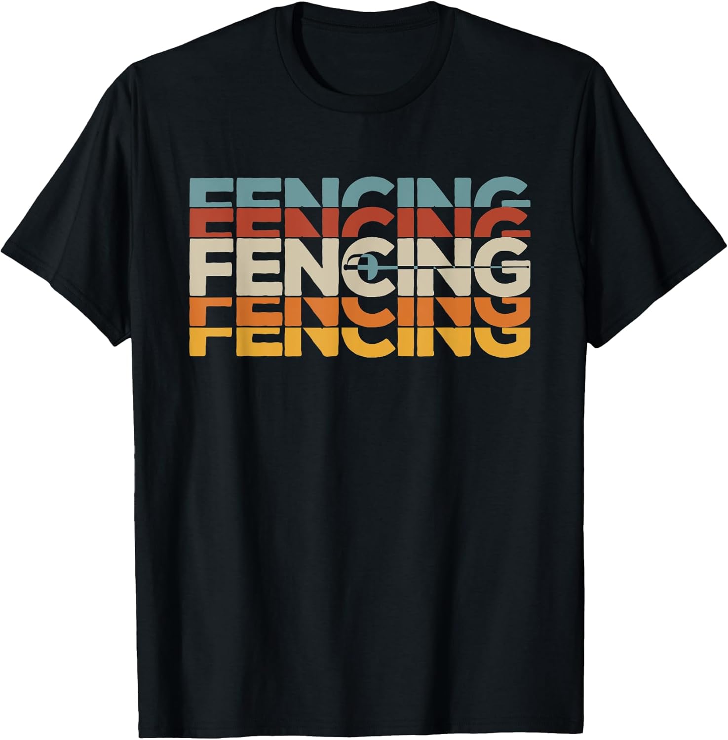 Retro Fencing Athlete Merch.