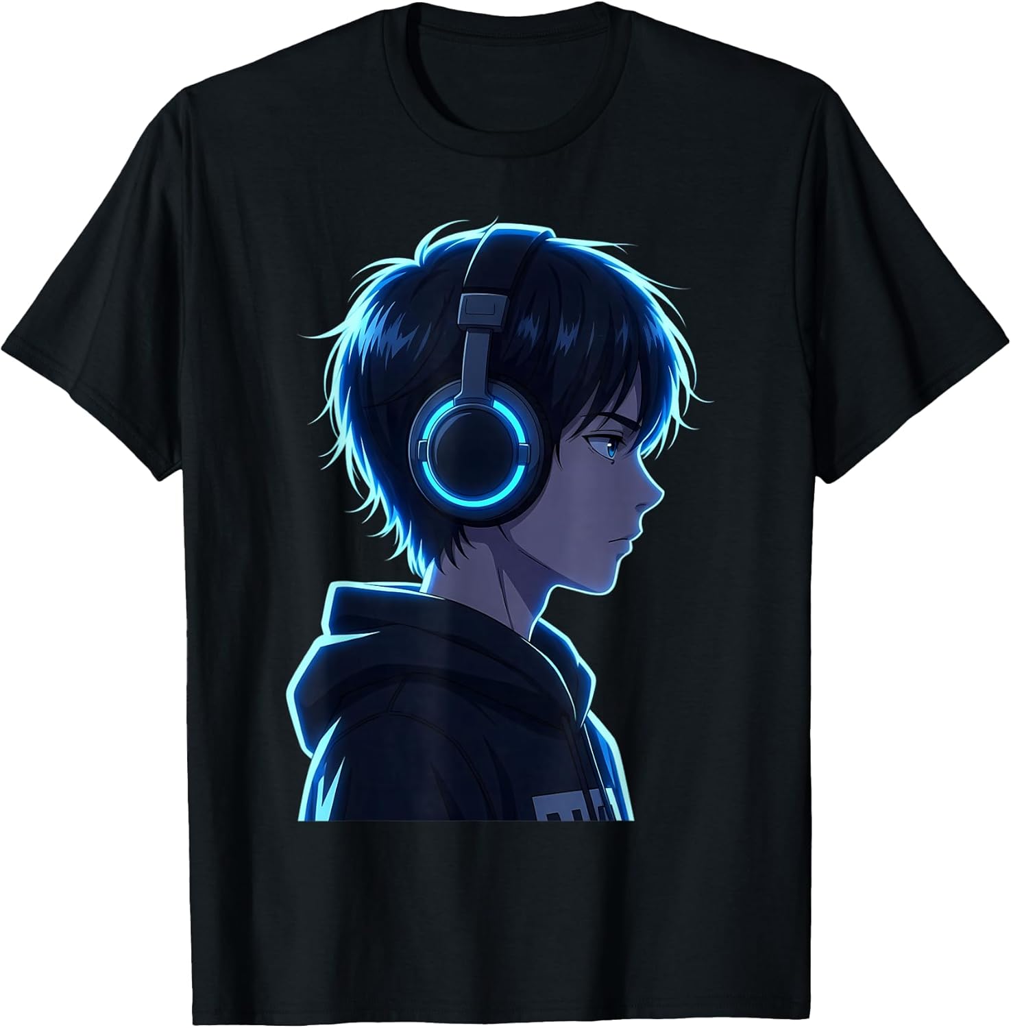 Anime Boy Man Manga Graphic Headphones Merch