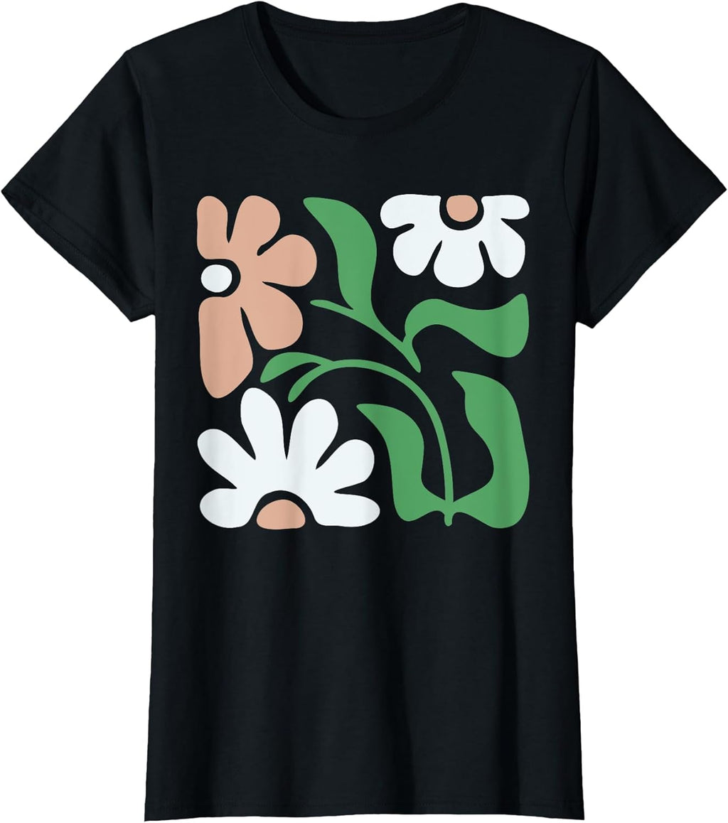 Vintage Boho Abstract Floral Clothing