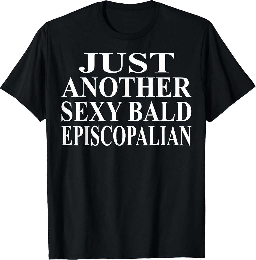 Cool Bald Episcopalian Humor Quote Merch