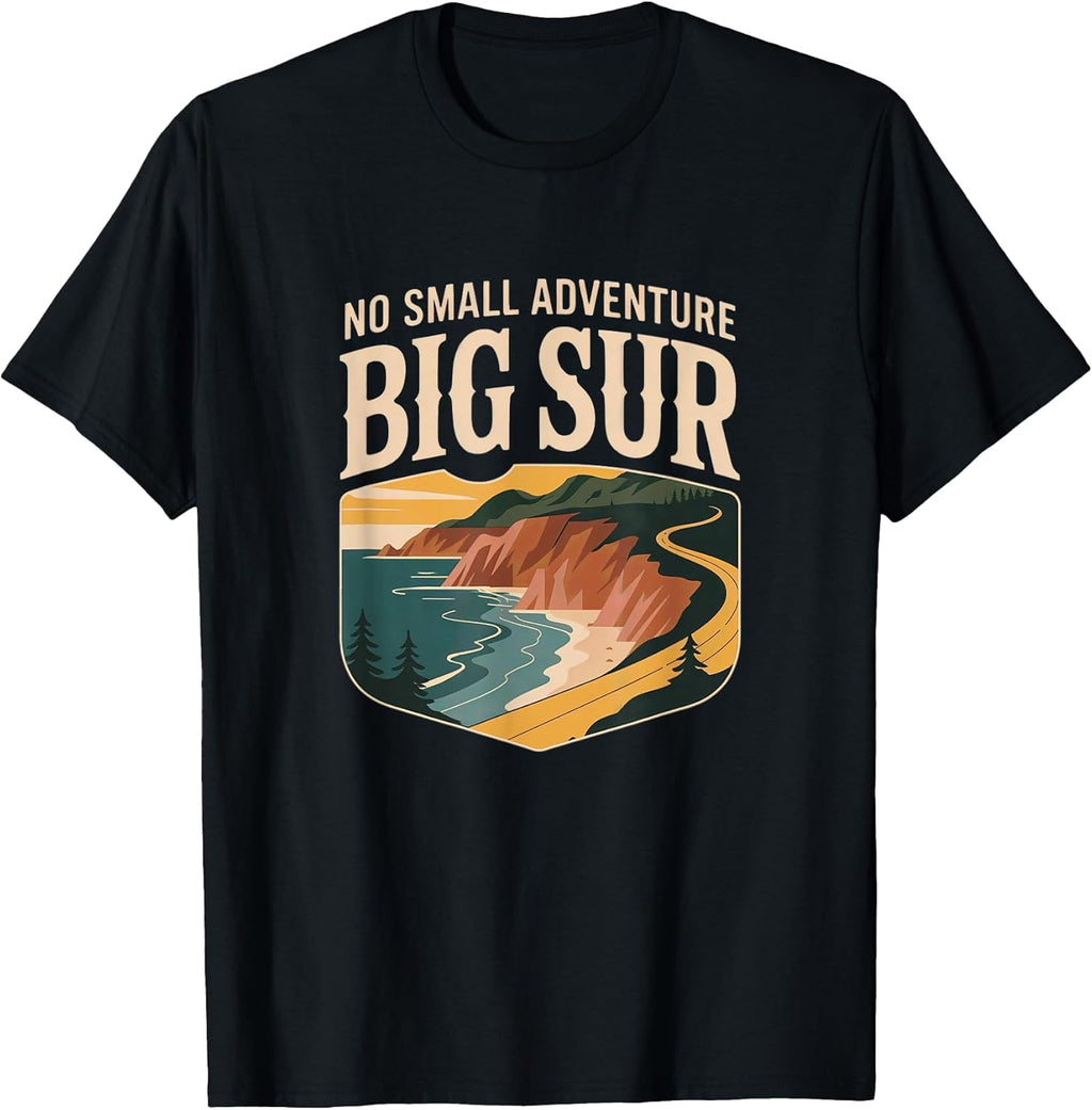 No Small Adventure Big Sur Lakes Nature Merch