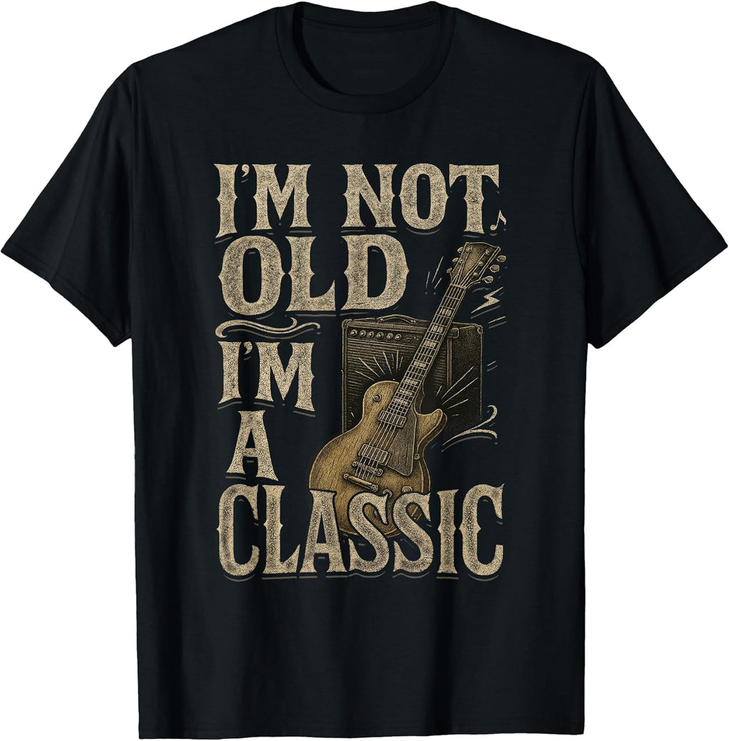 Classic Guitarist Birthday Tees