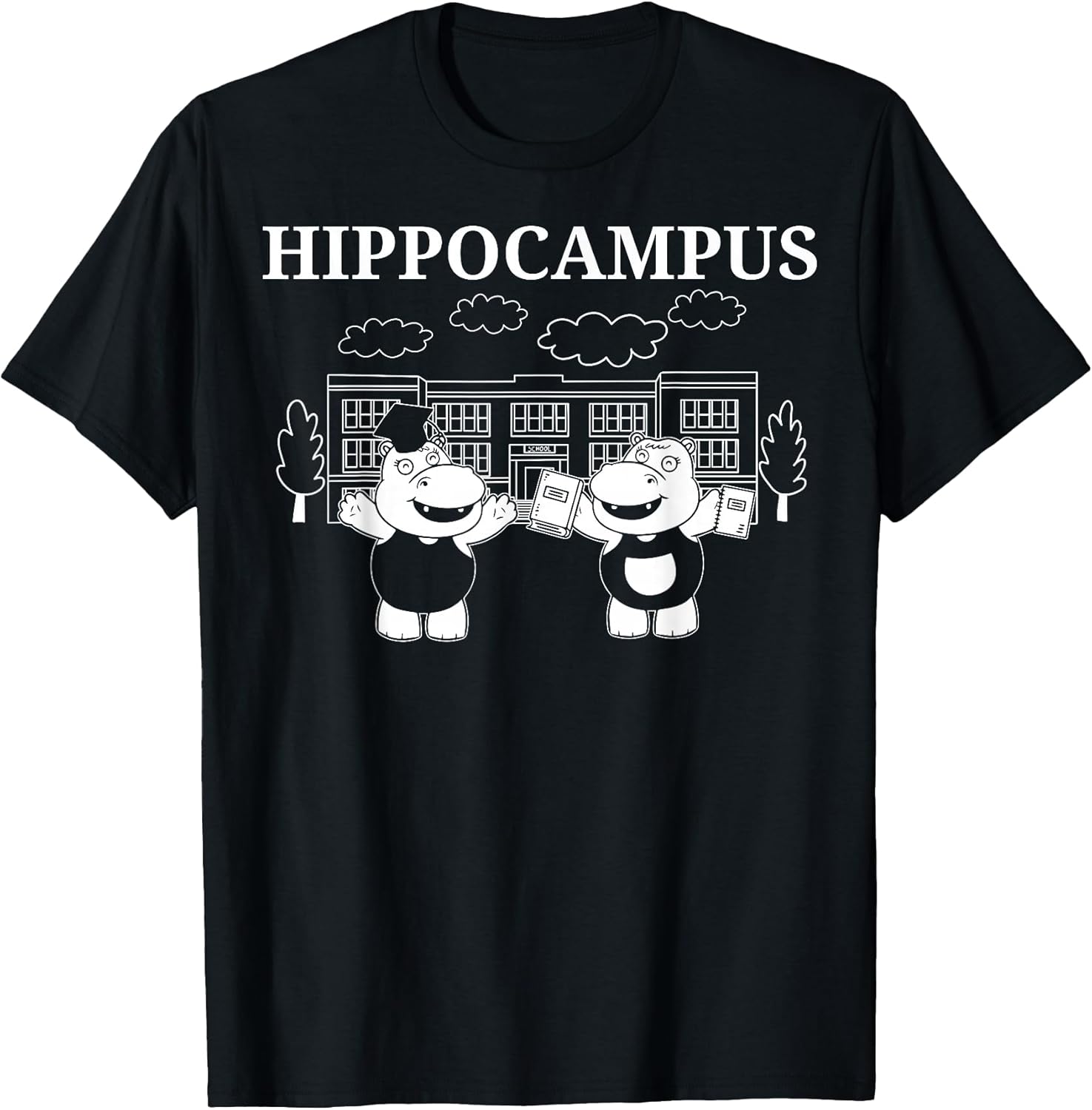 Cool Hippo Humor Quote Merch