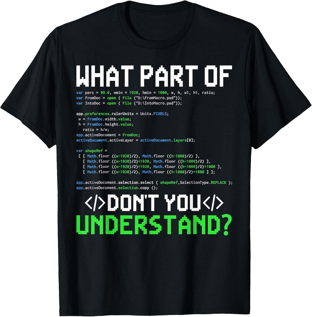 Programmer Shirts Nerd Men Women Gifts