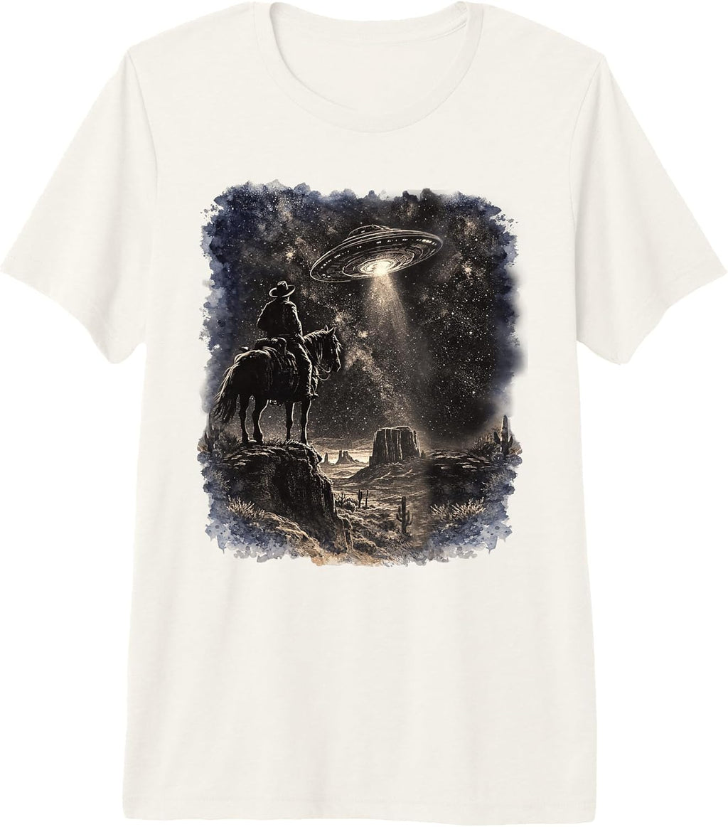 Western Sci Fi Alien Vintage Desert Apparel