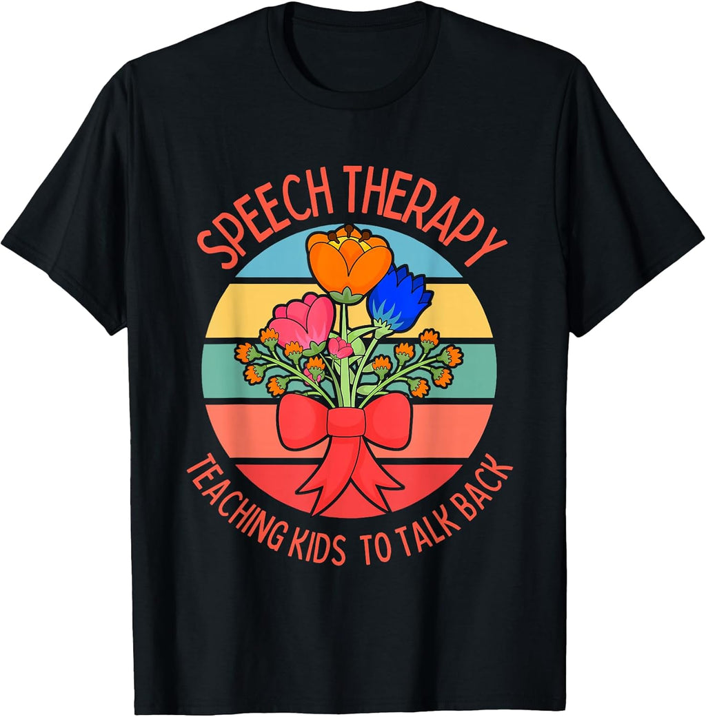 Retro SLP Summer Pathology Speaking Ability Merch