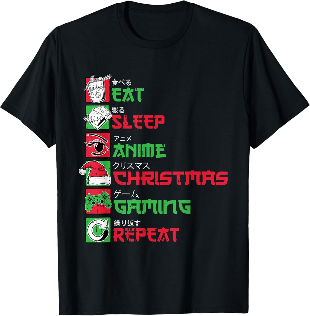 Christmas Shirts X-mas Gamer Men Women Kids