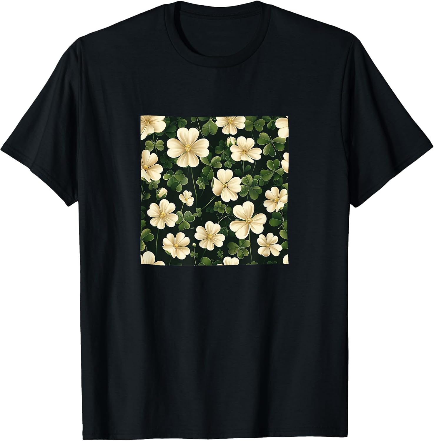 Clover Flower Pattern Merch