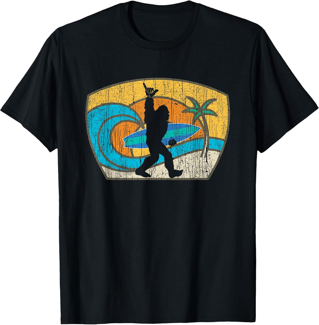Bigfoot Retro Surfing Gift