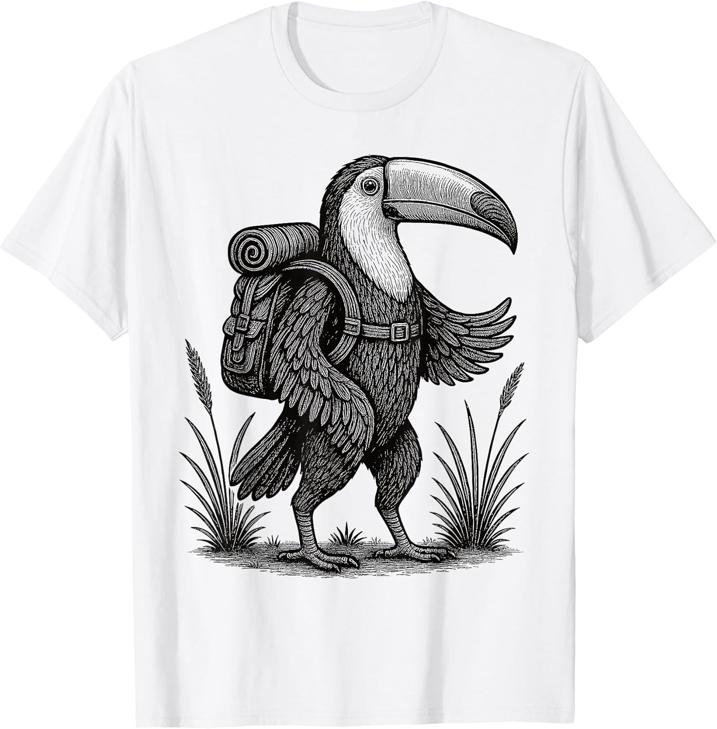 Toucan Hiker Trekking Hike Merch.