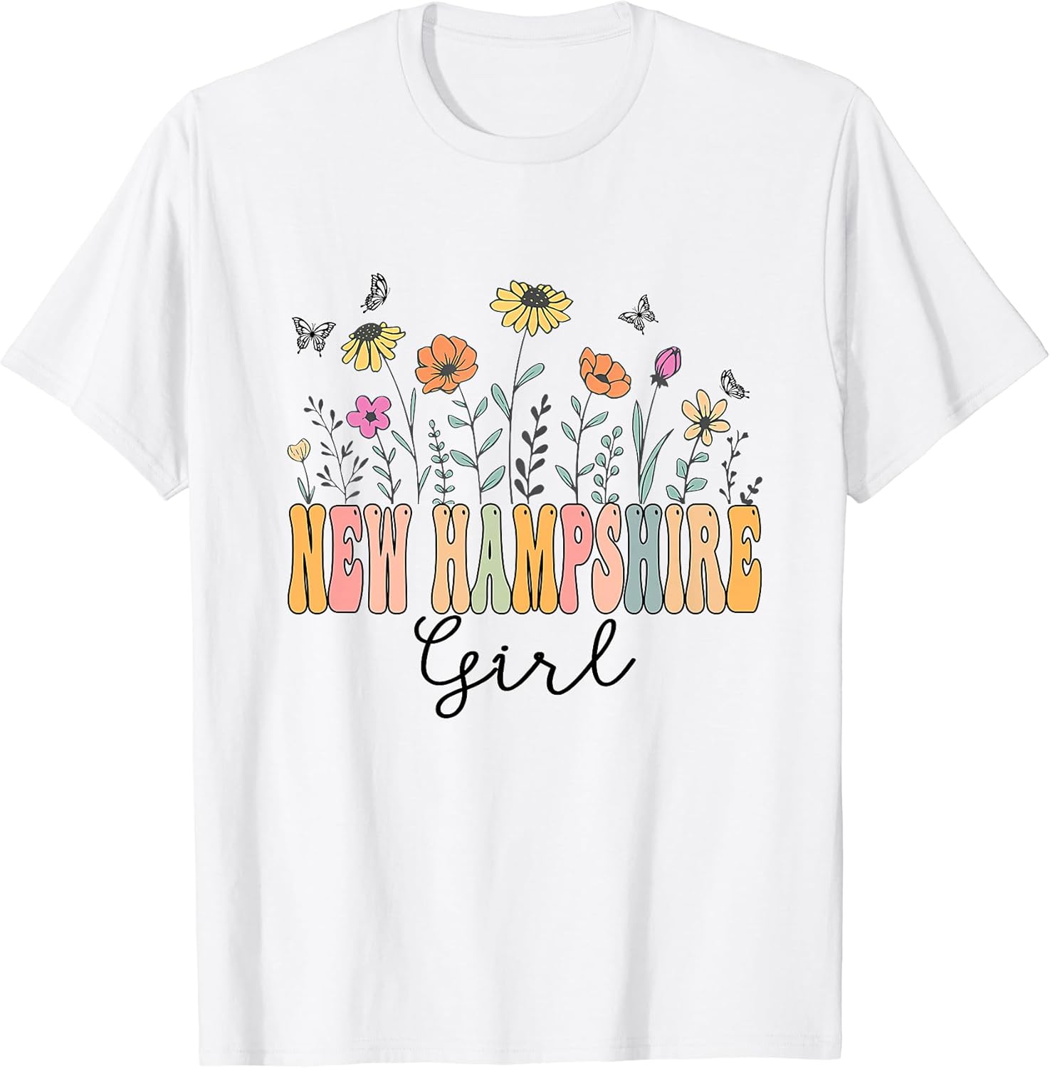Groovy New Hampshire Girl Wildflower