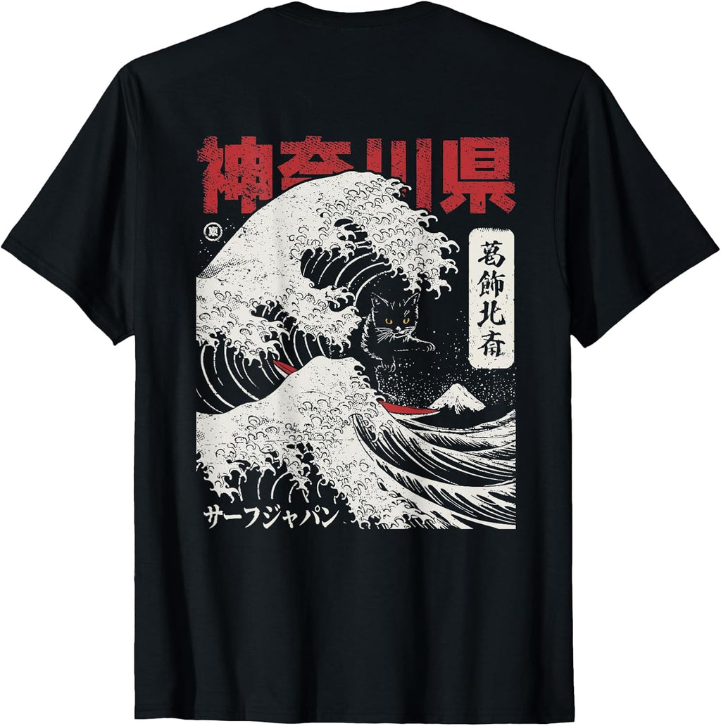 Japan Cat Lovers Surfer Merch