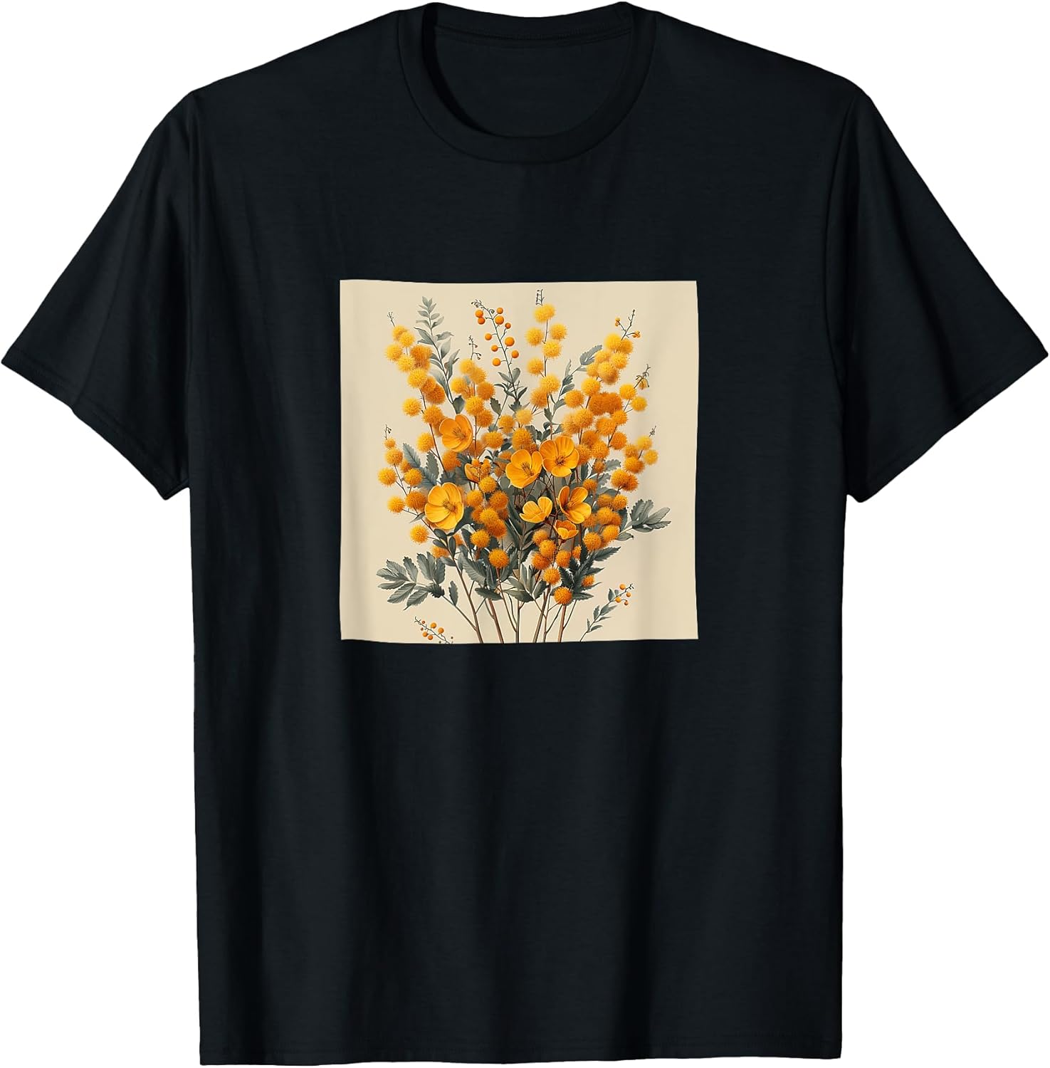 Mimosa Flower Cottagecore Merch