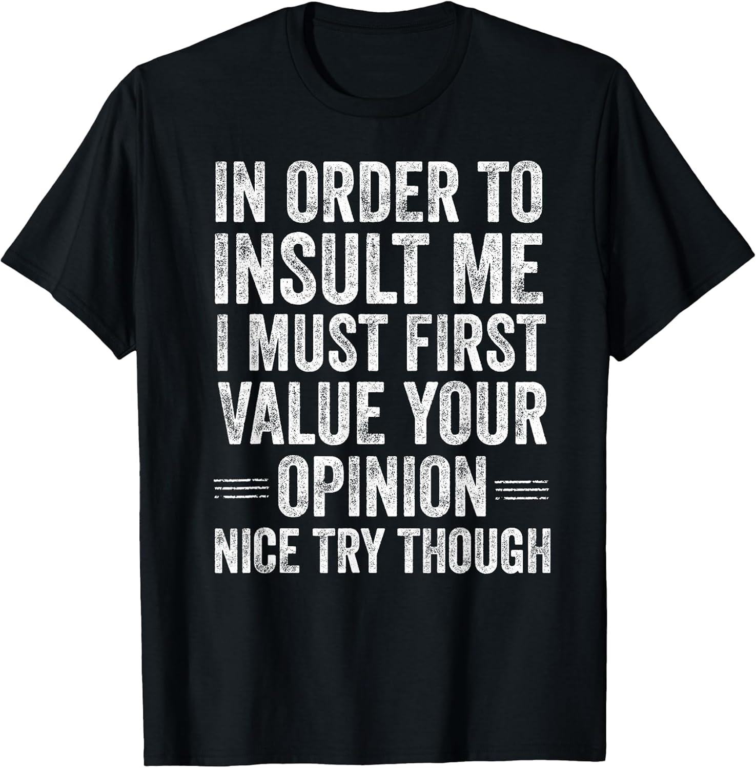 Sarcastic Humor Opinion Saying Design