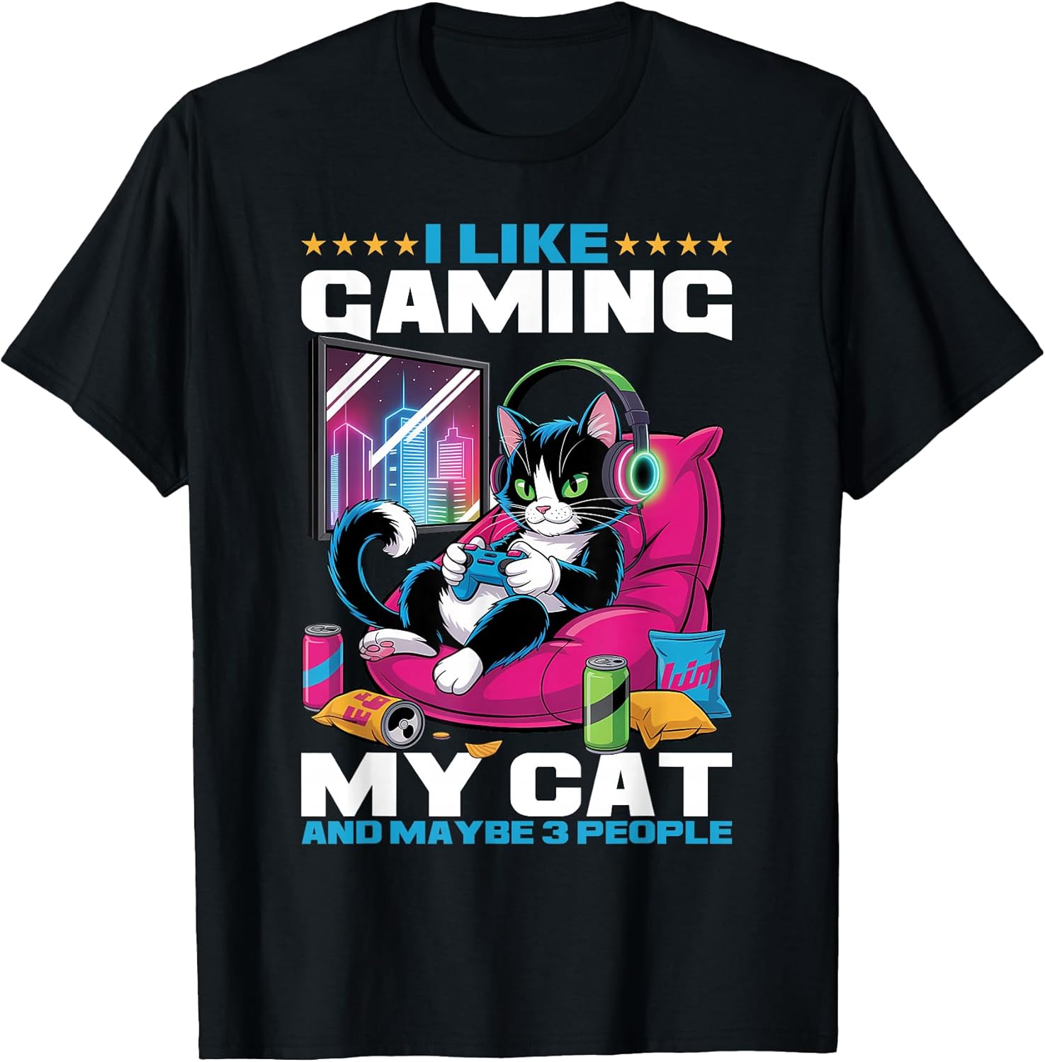 Gamer Gaming Cat Graphics Co.