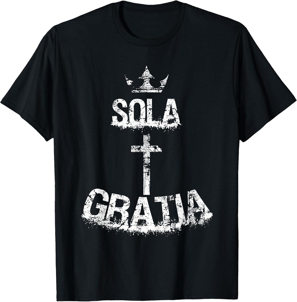 Sola Gratia Reformation Christian Faith By Merch