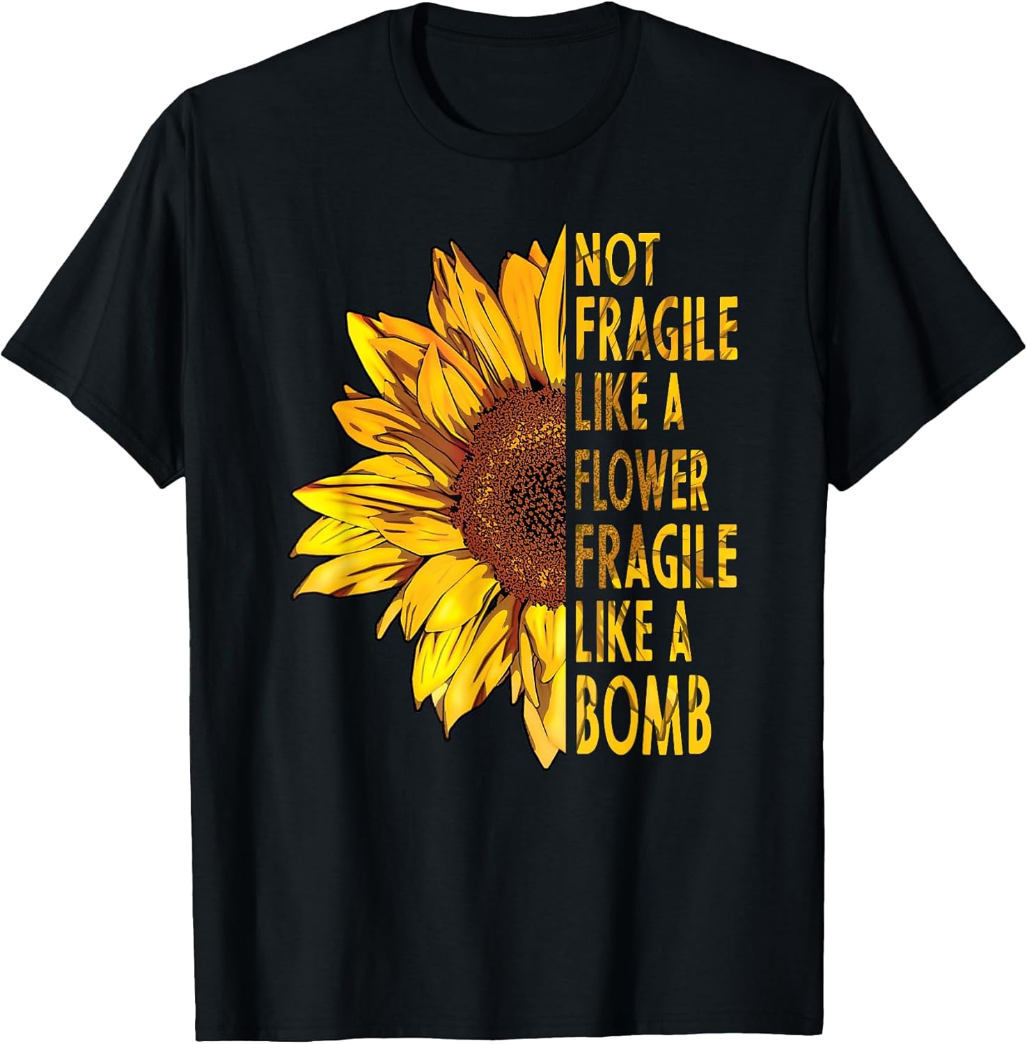 not fragile like a flower fragile like a bomb
