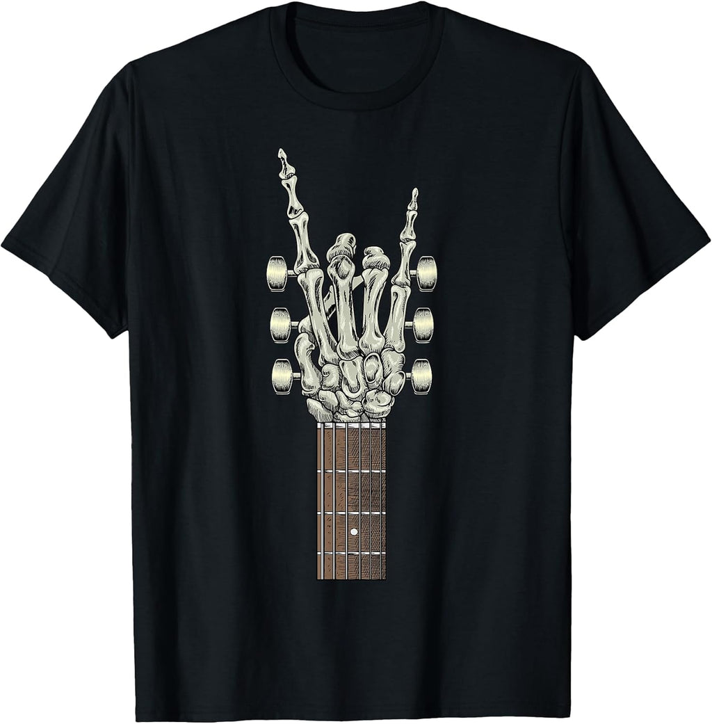 Rock Band Guitar Gifts Men Graphic Tee