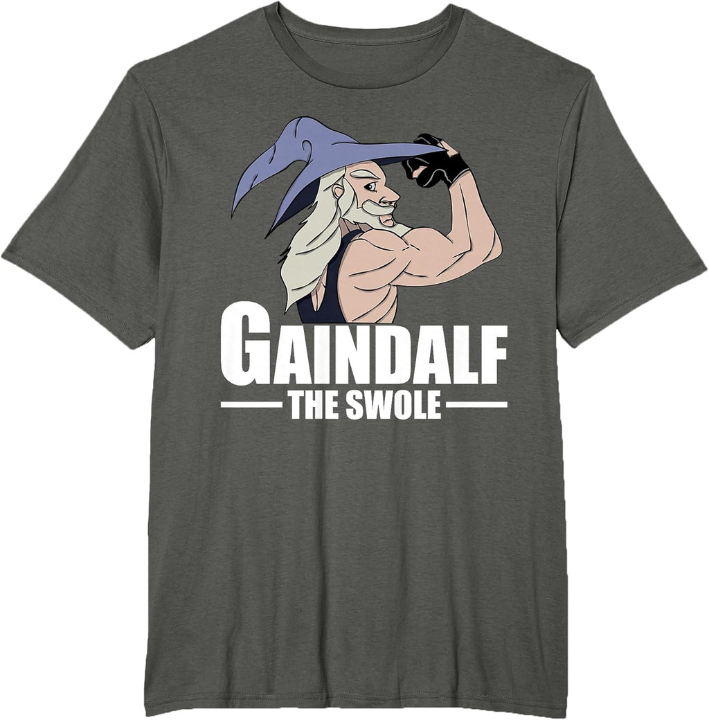 Gaindalf The Swole You Shall Not Fast T-Shirt