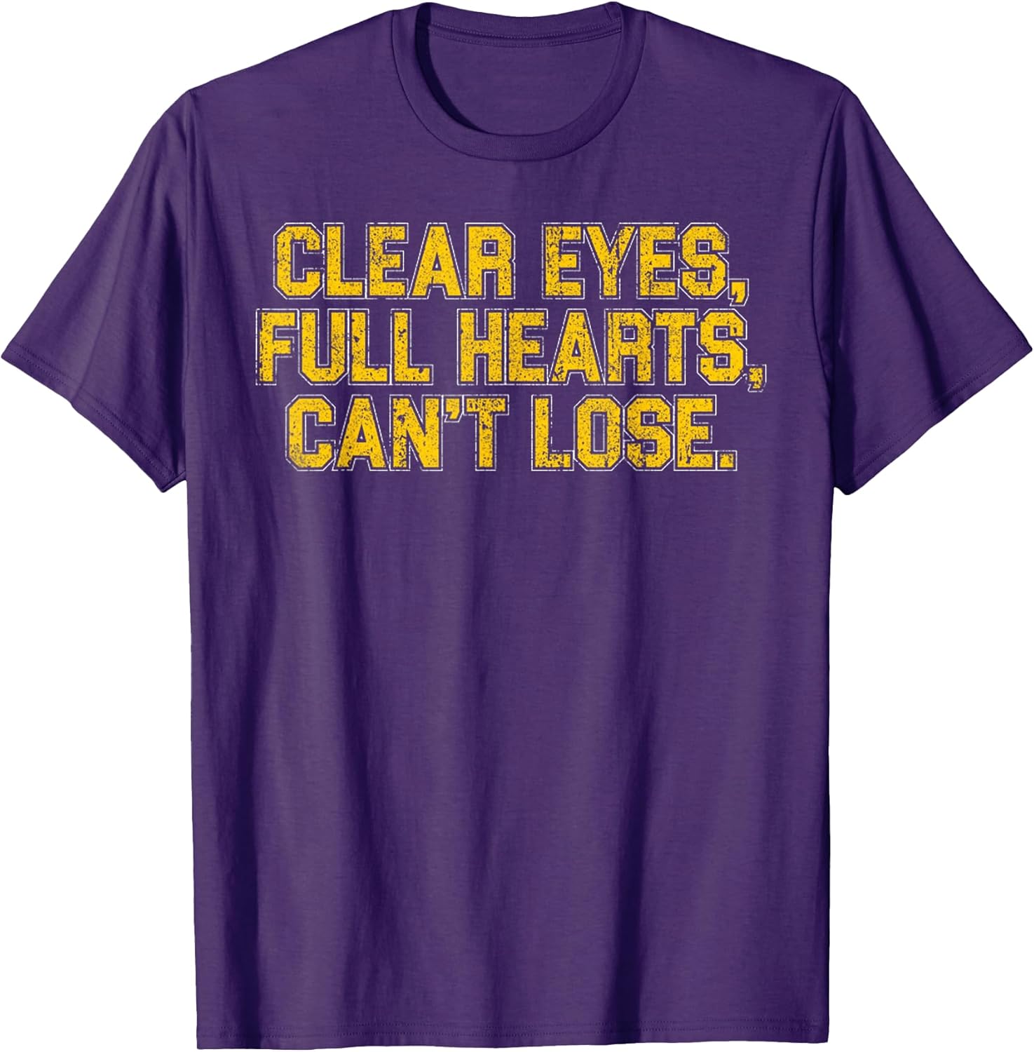 Vintage Meaning Clear Eyes Full Hearts Cant Lose